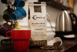 Breakfast Blend Whole Bean Coffee 12 oz. - Fairly Traded, Naturally Shade Grown