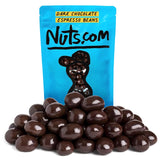 Nuts com - Dark Chocolate Covered Espresso Bean - 2 Pound Bag, Great Snack for Adults, Good Source of Antioxidants & Caffeine - For Office, Holiday