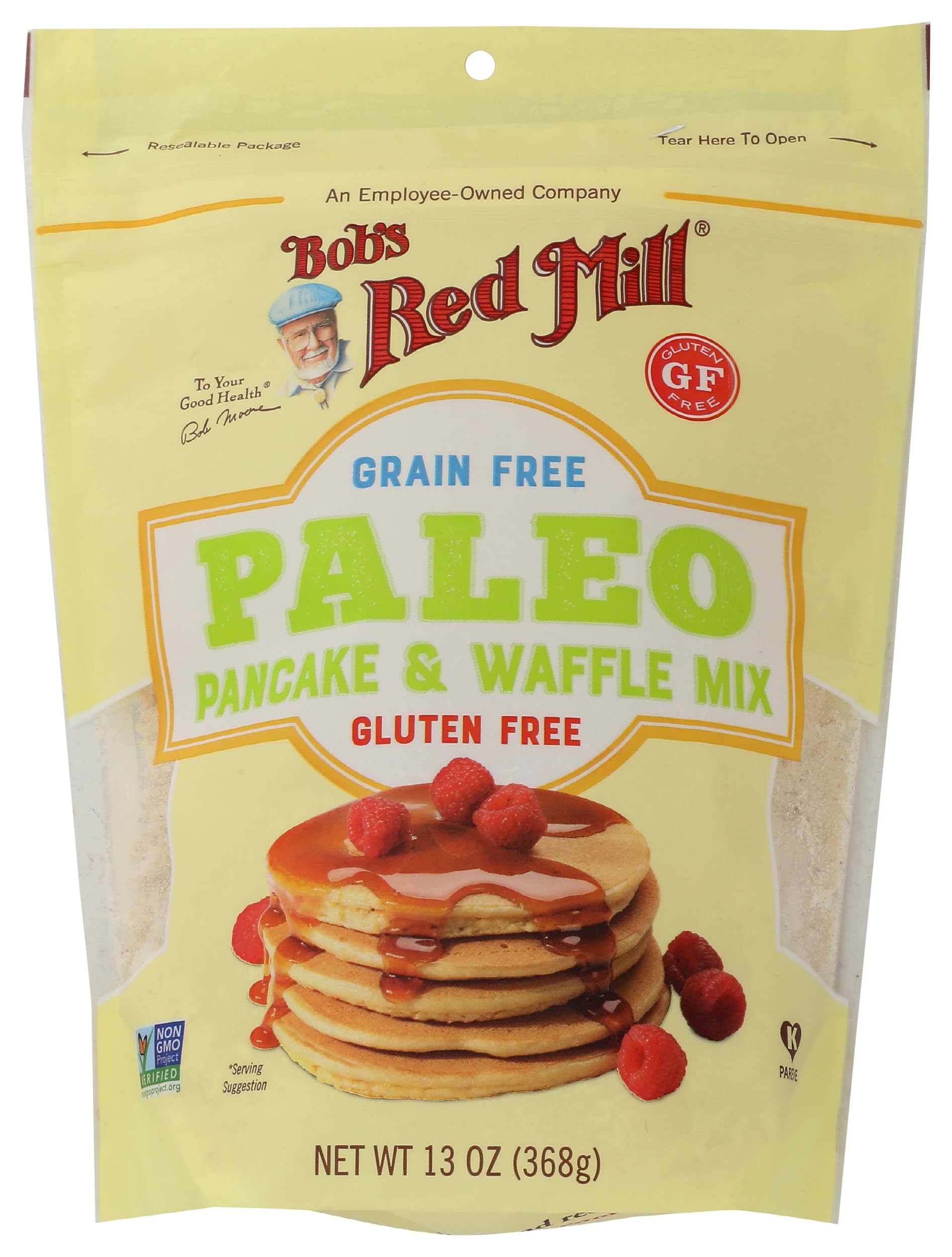 Bob's Red Mill Paleo Pancake, 13oz (Pack of 1) - Non GMO, Paleo Friendly, Kosher