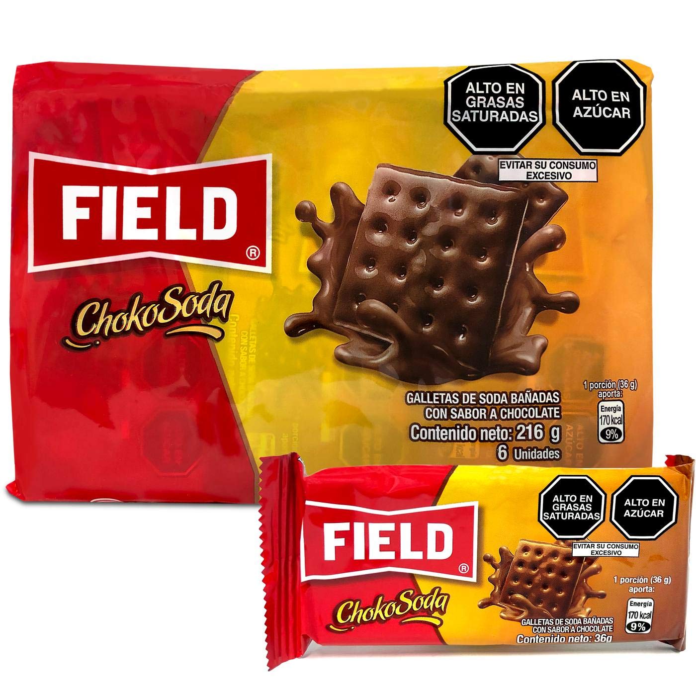 Field 6 Galletas Doña Pepa & 6 Galletas Chokosoda | Dona Pepa & Chocosoda Peruvian Cookies Combo
