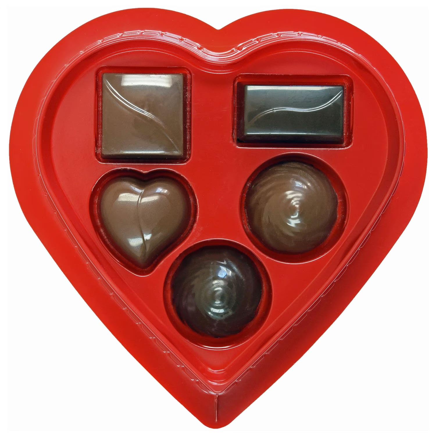 Elmer Chocolate Valentine Hearts, 12 Pack, Assorted Chocolates, 24 oz, Heart Shaped Gift Boxes