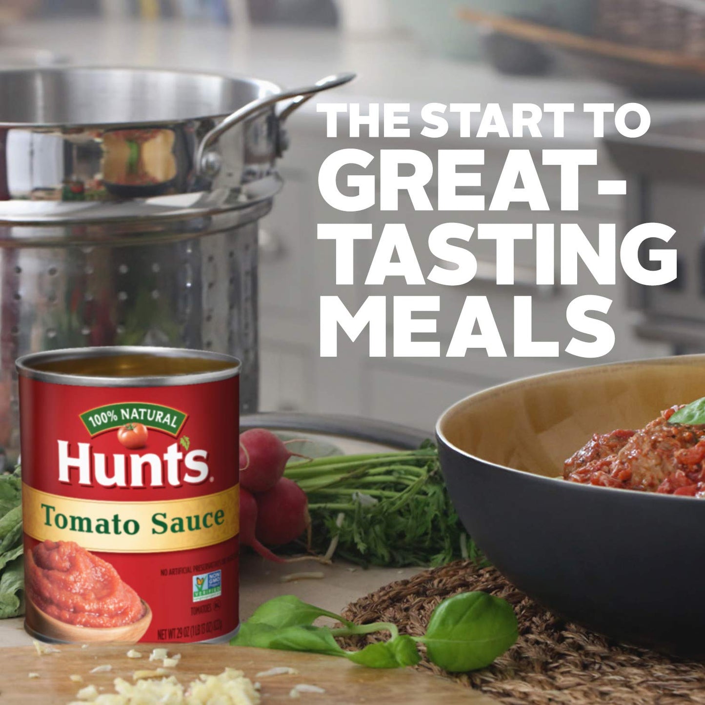 Hunt’s Tomato Sauce, Perfect for Chili & Soups, 29 oz. Can