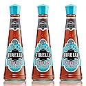FIRELLI Extra Hot Italian Hot Sauce | 5oz Bottle (Pack of 3) | Perfect Added Kick for Wings or Pizza | Hottest Italian Hot Sauce, Gluten Free, Keto