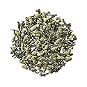 Golden Moon Tea Organic Genmaicha Matcha Green Tea - Loose Leaf, Non GMO - Half Pound (96 Servings)