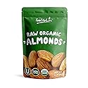 Food to Live - Organic Imported Raw Almonds, 1 Pound Non-GMO, Whole, No Shell, Unpasteurized, Unsalted, Vegan, Kosher, Keto-Friendly.