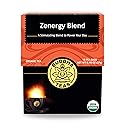 Organic Zenergy Blend Tea - Kosher, Contains Caffeine, GMO-Free - 18 Bleach Free Tea Bags