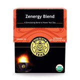 Organic Zenergy Blend Tea - Kosher, Contains Caffeine, GMO-Free - 18 Bleach Free Tea Bags