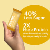 Assorted Mini Peanut Butter Bars, loose lb bulk, vegan high protein low sugar, 4 flavor variety, all natural, gluten free, plant based, individually