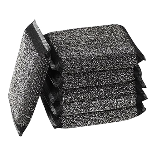 Sponges Kitchen, 6pcs Non-Scratch Washing Scrub Pads, Sponges for Dishes, Reusable Dish Sponge for Dishes, Pots and Pans (A)