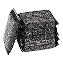 Sponges Kitchen, 6pcs Non-Scratch Washing Scrub Pads, Sponges for Dishes, Reusable Dish Sponge for Dishes, Pots and Pans (A)