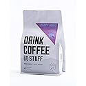 DRINK COFFEE DO STUFF, Party Wave, Whole Bean, Medium Roast, Sweet, Chocolate, Caffeine, Organic, Lake Tahoe Coffee