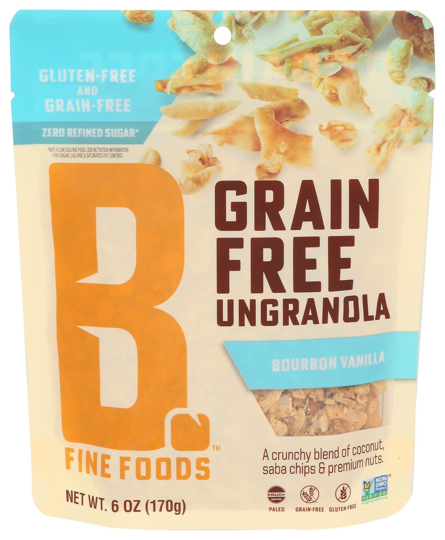 Bubbas Fine Foods Bourbon Vanilla Ungranola, 6 OZ