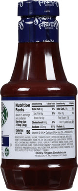 Sticky Fingers Smokehouse Carolina Sweet Barbecue Sauce, 18 Ounce (Pack of 2)