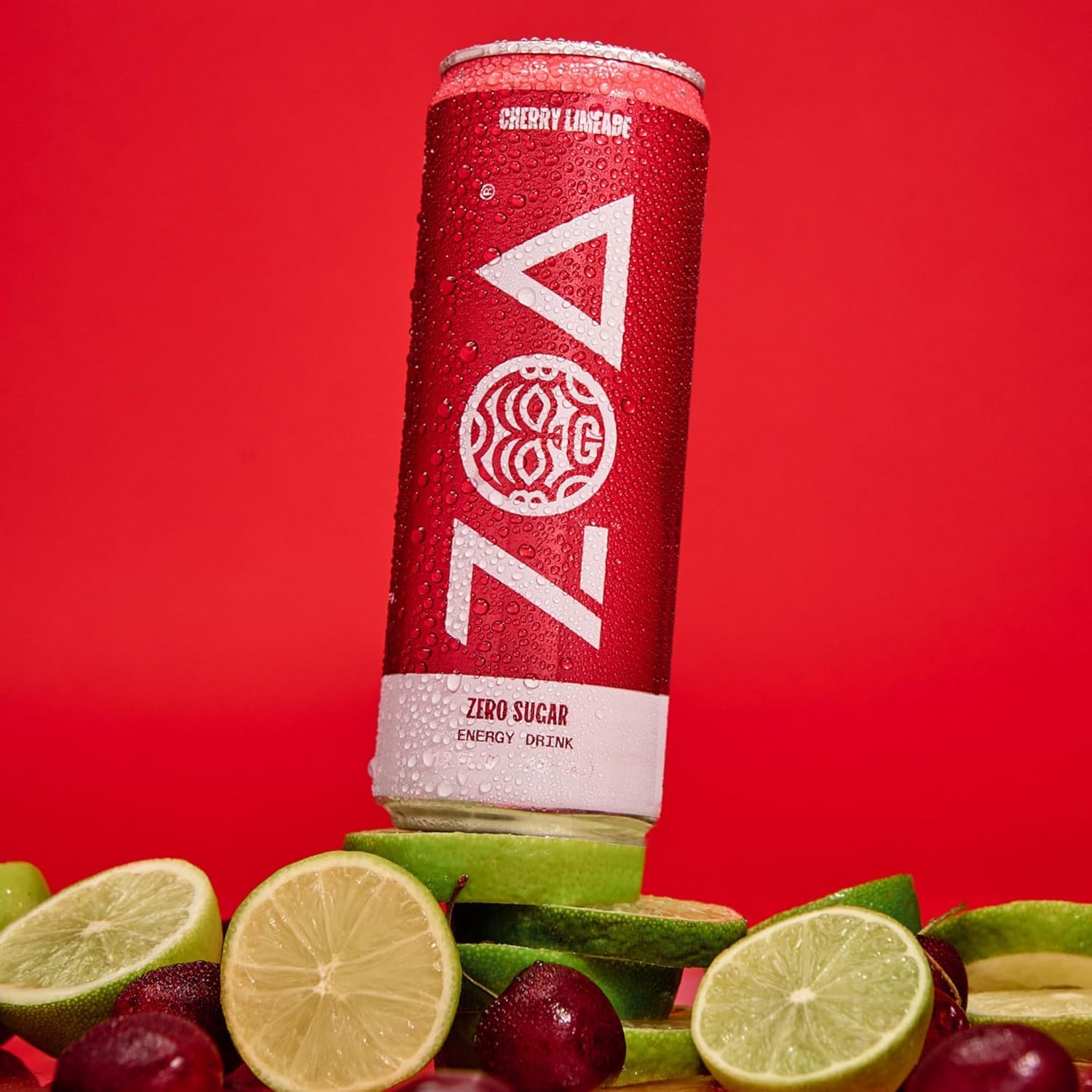 ZOA Zero Sugar Energy Drinks with Electrolytes, Vitamin C, Amino Acids, B-Vitamins, Made with Green Tea Caffeine, Sugar-Free Variety Pack- Four