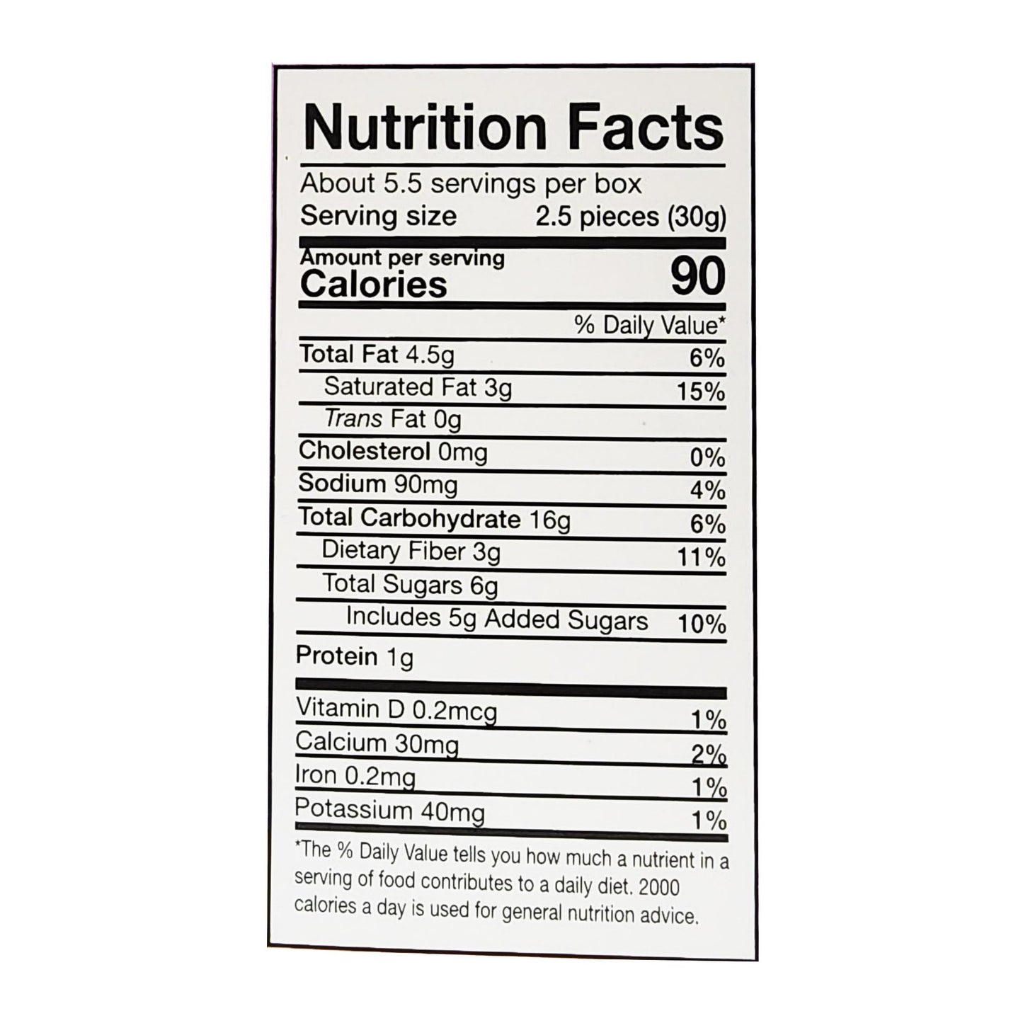 Sweet Nothings Caramel Pecan Clusters Reduced Fat Candy