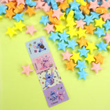 Jumbo Stitch Easter Egg with Candy Stars and Mini Stickers Inside, Festive Basket Stuffer Gift, 2.86 Ounces