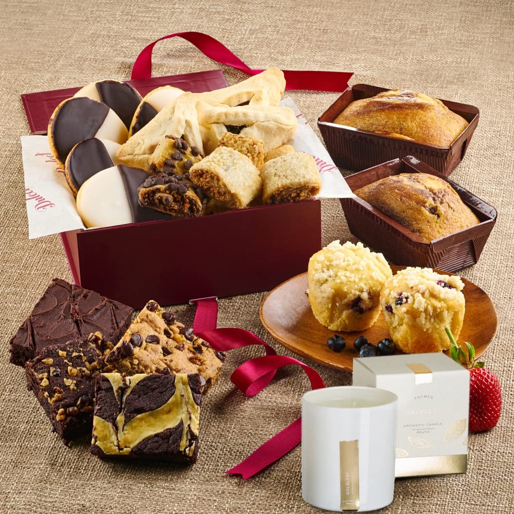 Birthday Food Gifts, Anniversary, Wedding, Birthday Food Gifts Baskets for Women, Men, Dad, Mom, Friends, Family, by Dulcet Gift Baskets