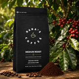 Nana's Coffee Low Acid Organic Ground Coffee 12 Oz - Single Origin Dominican Republic Medium Roast - Smooth & Stomach Friendly Specialty Coffee - 100%