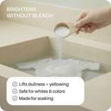 Everneat Bright Oxygen Bleach | Oxygen + Enzyme Booster with Phosphodiesterase | Non-Chlorine, Fragrance-Free, Refillable | Brightens Whites, Lifts