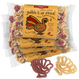 Pastabilities Fun Shaped Pasta for Kids - Gobble It Up - Turkey Shaped Fun Theme, Non-GMO Natural Wheat and Vegetable Pasta, All-Natural, Kosher