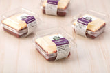 Our Specialty Red Velvet Cake Square with Cream Cheese Icing, Frozen Bakery Desserts, for Birthdays, Parties 5.8 Oz