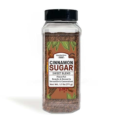 Unpretentious Cinnamon Sugar, 1.7 lb, Balanced Blend, Desserts & Snacks, Convenient