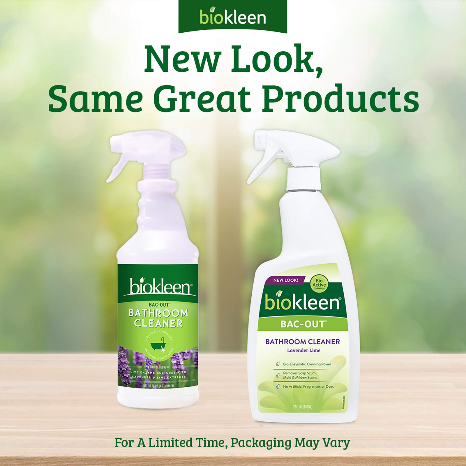 Biokleen Bac-Out Bathroom Cleaner - 32 Ounce -Eco-Friendly, Non-Toxic, Plant-Based, No Artificial Fragrance, Colors or Preservatives