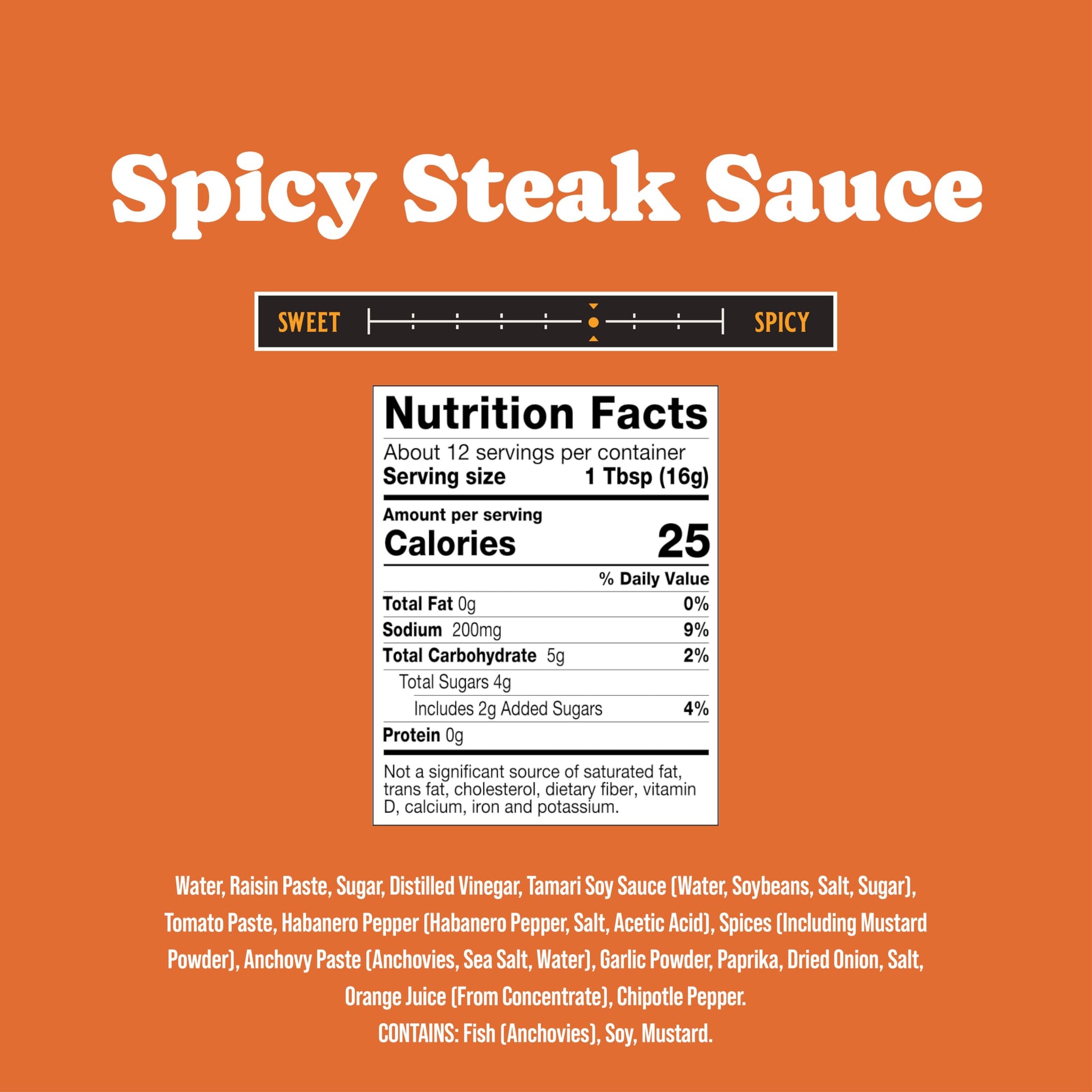 Rufus Teague Spicy Steak Sauce, Award-Winning Flavor, 7 oz, Pack of 6