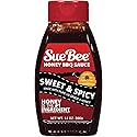 Sue Bee Honey BBQ Sauce, Sweet & Spicy, Made with Pure Honey, Gluten Free, 14 Ounce (Pack of 1)