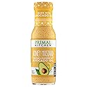 Primal Kitchen Honey Mustard Vinaigrette & Marinade Salad Dressing made with Avocado Oil, Certified Paleo & Keto Certified, 8 Fluid Ounces