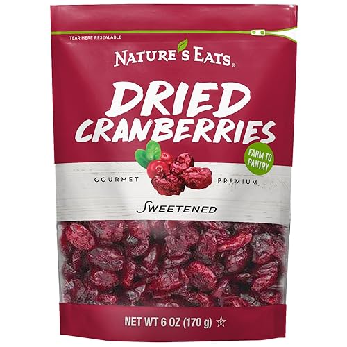 Nature's Eats Dried Cranberries 6oz