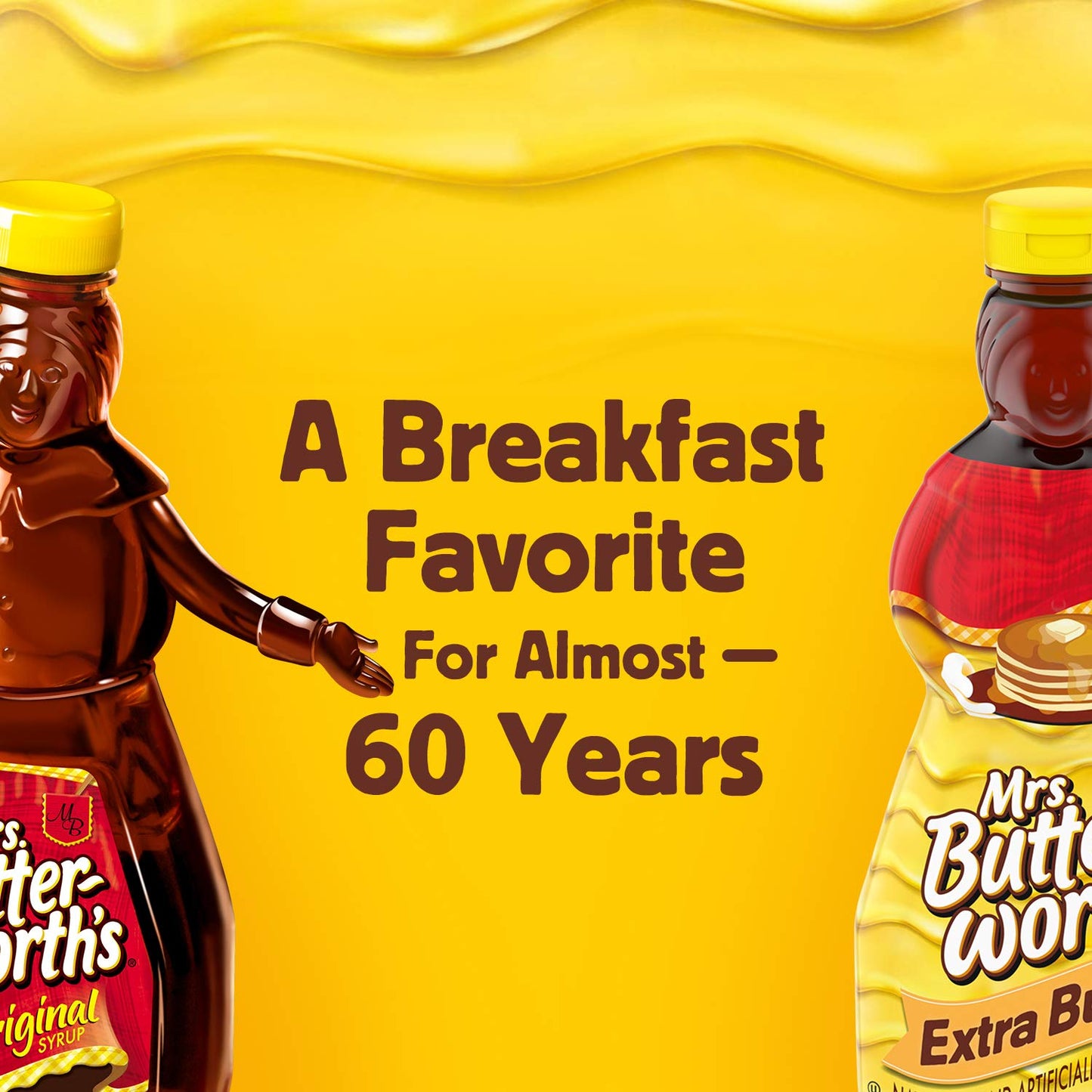 Mrs. Butterworth's Extra Buttery Pancake Syrup, 24 Fl oz
