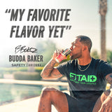 FITAID Post Workout Recovery Drink Hawaiian Nectar Passion Fruit Orange & Guava BCAA Glucosamine Electrolytes 40 Calories 12 Fl Oz (Pack of 12)