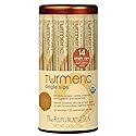 The Republic of Tea Organic Turmeric Single Sips, Instant Turmeric Herbal Tea (14 Single-Serve Packets)
