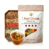 Liver Detox Herbal Tea, Liver Cleanse Detox Tea Blend with Milk Thistle, Dandelion Root, Chrysanthemum Natural Loose Leaf Tea for Liver Health