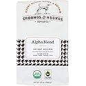 Grounds & Hounds, Coffee Gandh Alpha Blendwhole Bean Organic, 12 Ounce