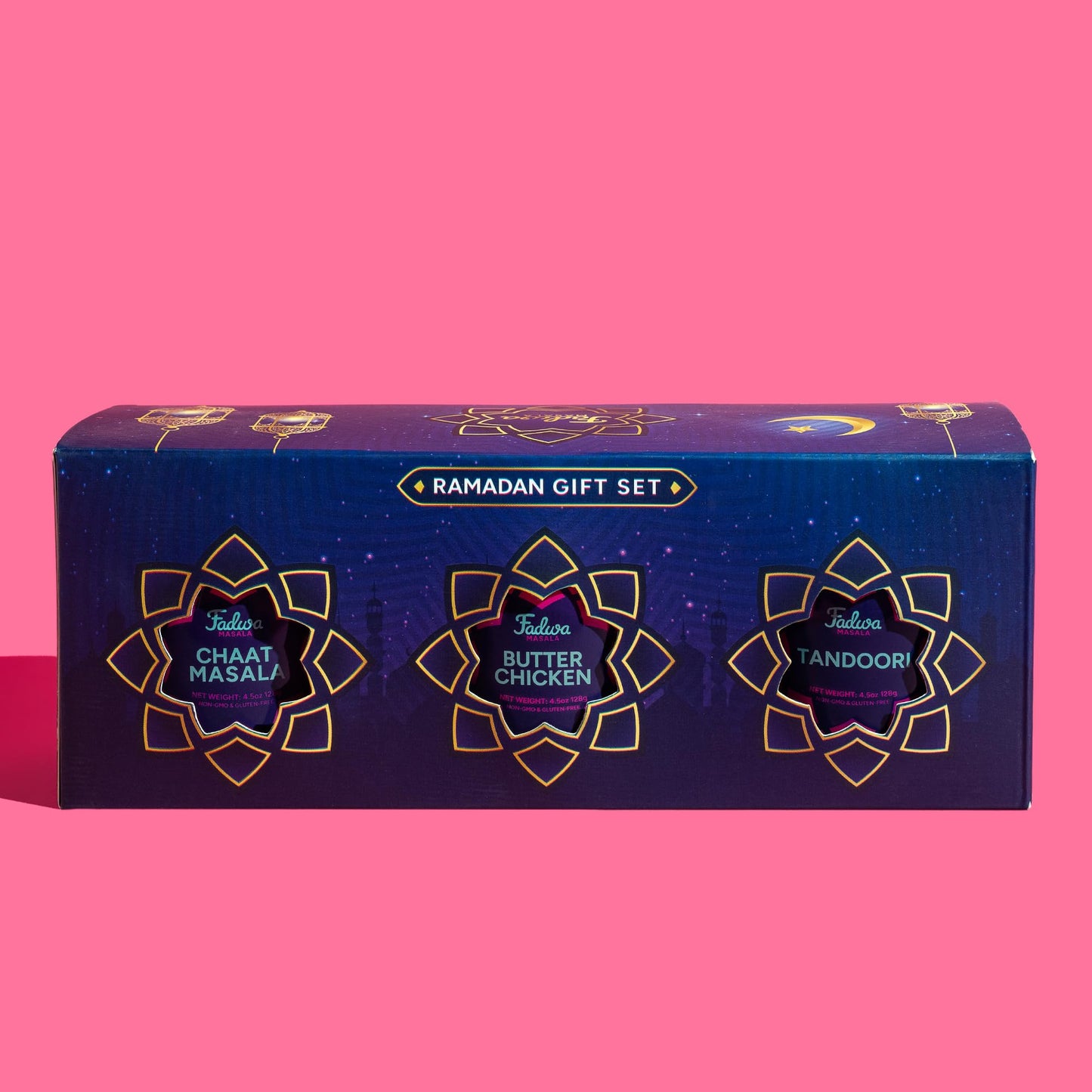 Fadwa Masala 3-Pack Ramadan & Eid Gift Set - Salt & Sugar Free, Authentic Desi Spices for Pakistani & Indian Cooking - No Artificial Ingredients