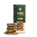 Moda Dubai Chocolate Bar - Premium Milk Chocolate with Pistachio Cream & Crispy Kataifi Filling, Gourmet Dubai Style Chocolate, Authentic Middle