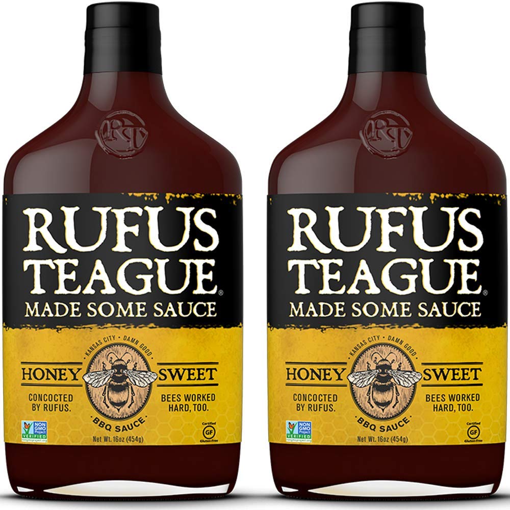 Rufus Teague's Honey Sweet BBQ Sauce, 15.25 OZ