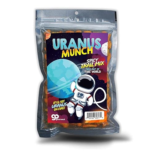 Uranus Munch Premium Spicy Trail Mix - Funny Food Gifts for Teens - Made in America