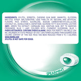 Mentos Pure Fresh Sugar Free Gum, Spearmint, 50 Piece Bottle, Pack of 6