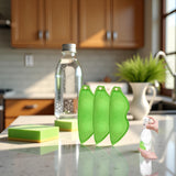 Multipurpose Bean Shaped Sponge Set - 3 Pack Heat Resistant Bottle & Internal Cleaning Sponges - Reusable entreprises Bottle Cleaning Tools