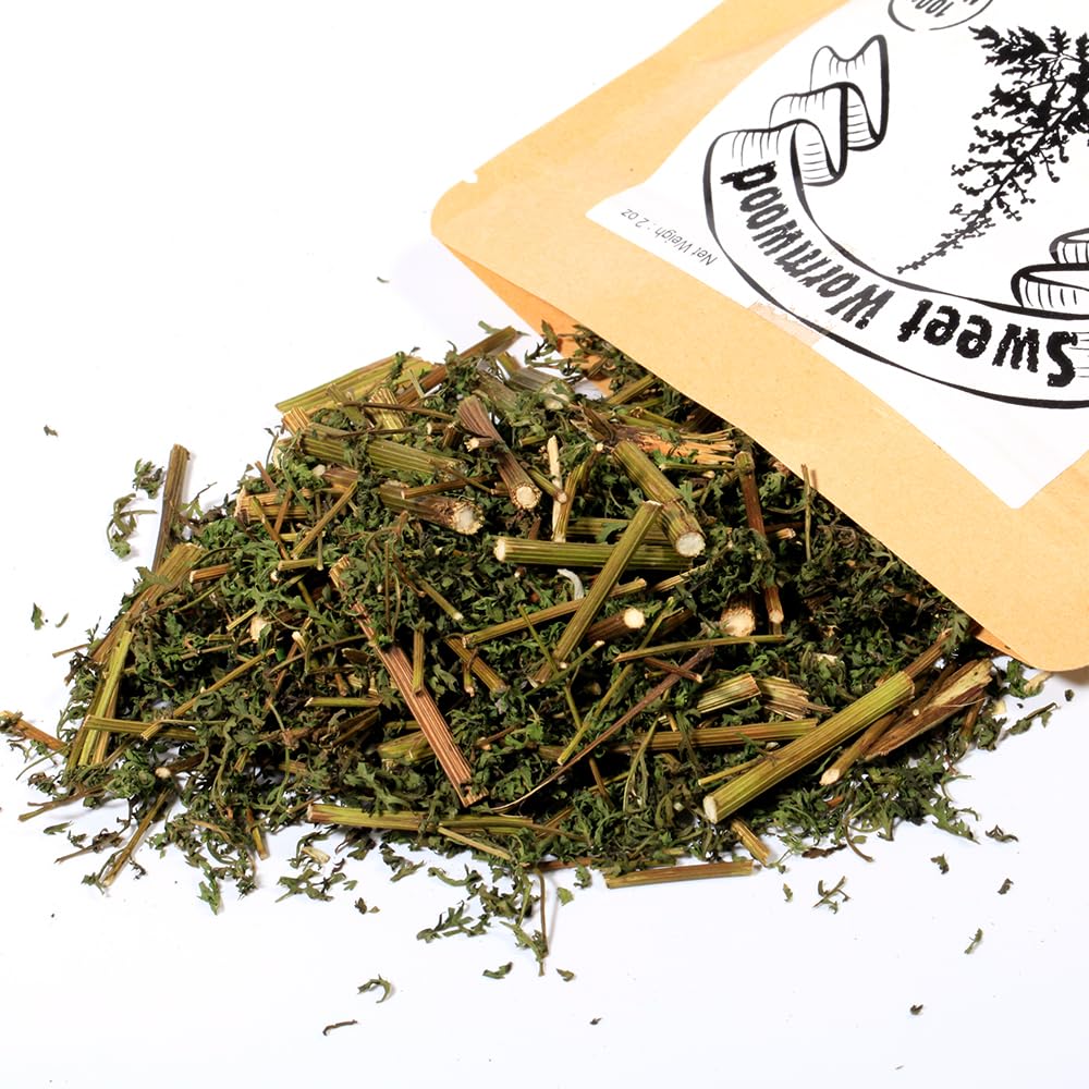 EidolonGreen Artemisia Annua (Sweet Wormwood/Sweet Annie/Qinghao/??/???) Dried Bulk Herbs 2 Oz (60g)