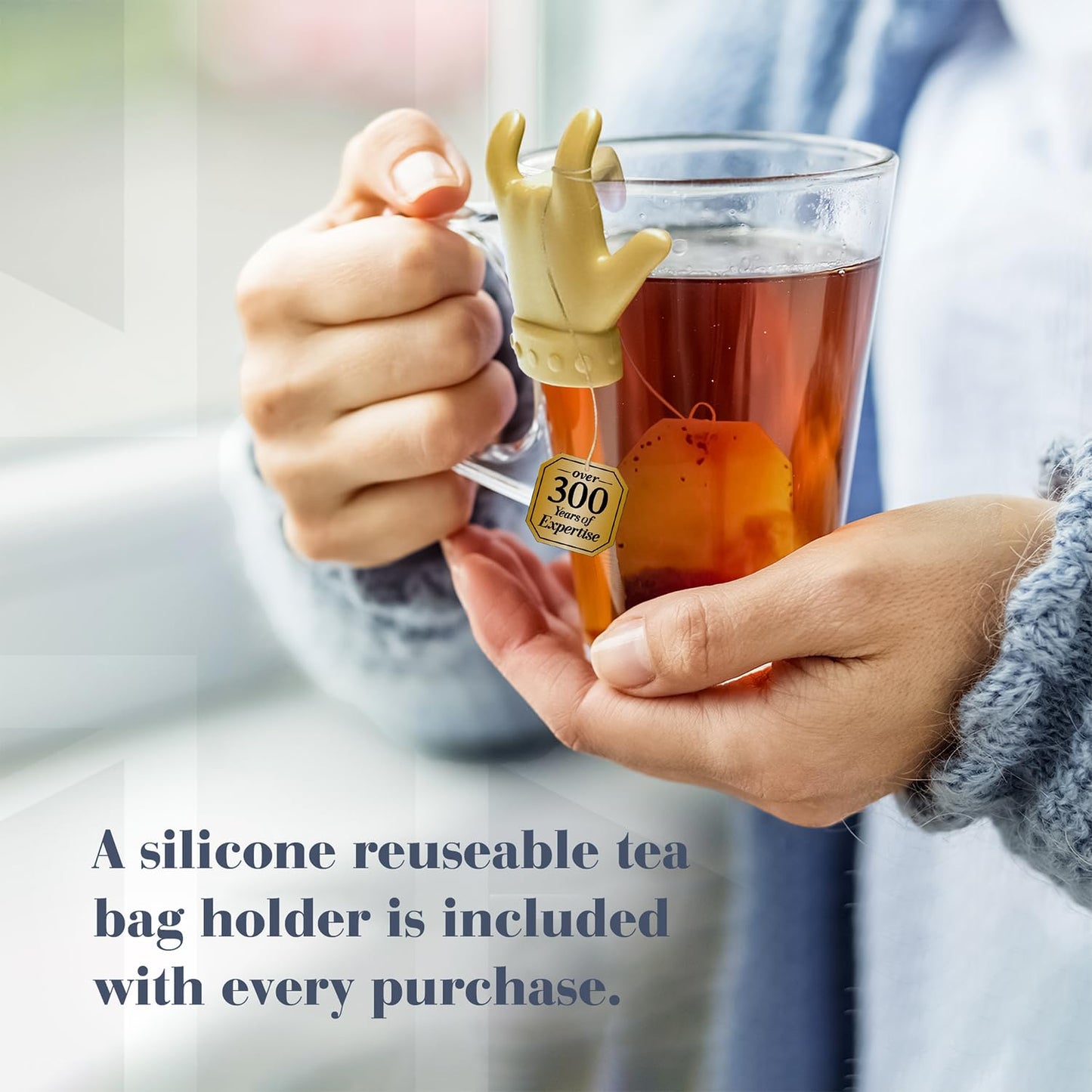 Twinings Raspberry & Lemon Herbal Tea 2-Pack (20 Tea Bags Ea) - Naturally Caffeine-Free Tea + Reusable Tea Bag Holder
