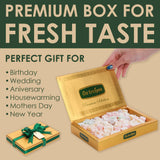 Mixed Fruit Turkish Delight - Assorted Lokum Candy Box, Traditional Turkish Sweets, Gourmet Arabic Candy Gift, Delicias Turcas, 17.6 oz (500g)