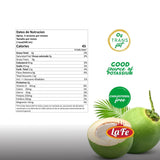 La Fe Coconut Water Carton No Pulp - 3 Pack - 33.8 oz each