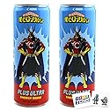 My Hero Academia All Might Plus Ultra Energy Drink (2 Pack) 12 FL OZ (355mL) Can With 2 GosuToys Stickers