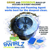 Eco-Gals Eco Swirlz Washing Machine Cleaner with Bonus Eco Scrubz Dishwasher Cleaner Add On 36 Count Deep Cleaning Tablets