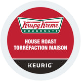 Krispy Kreme Doughnuts Smooth House Roast Single Serve Keurig Certified Recyclable K-Cup pods for Keurig brewers, 30 Count'