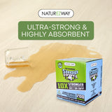 NatureZway Premium Shop Towels - 200 Sheets per Box: Ultra-Absorbent, Eco-Conscious & Durable - Ideal for Car Enthusiasts